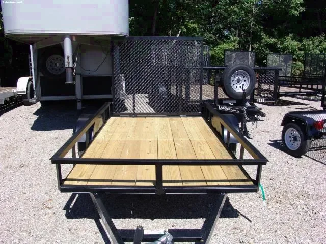 8ft Utility Trailer w/Smooth Fenders