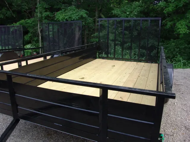 10ft Enclosed Sides Utility Trailer