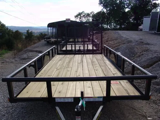 UTILITY TRAILER, SA, STEEL FRAME, 12FT