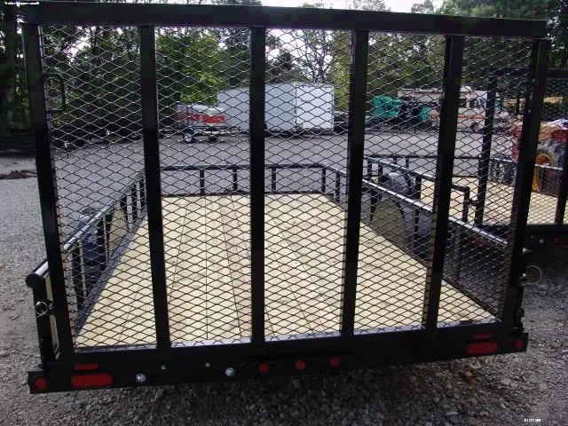 12FT Utility Trailer w/ Ramp Gate