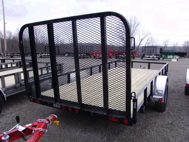 12FT SA UTILITY TRAILER W/ALUMINUM FENDERS