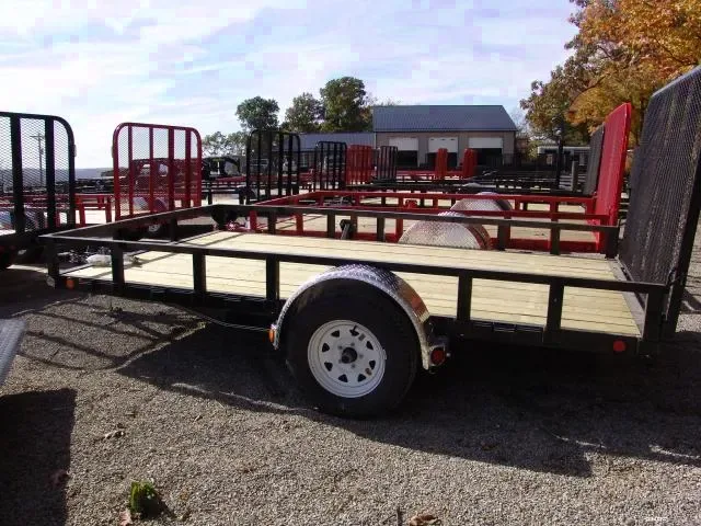 12ft SA Utility Trailer w/Ramp Gate