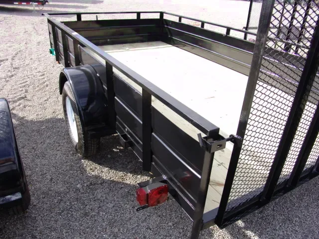 12ft Utility Trailer w/Treated Lumber Decking
