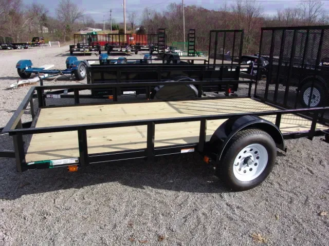 12FT Single 3500 lb Axle Utility Trailer