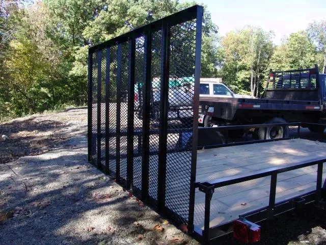 12FT Treated Wood Flooring Single 3500 lb Axle