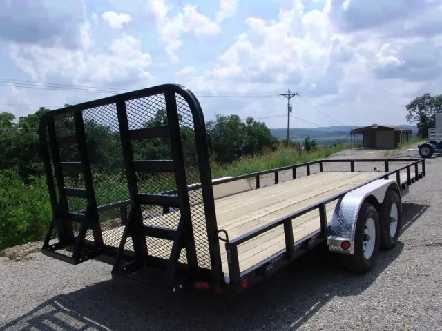 20ft Utility Trailer w/Tandem 5200lb Axles