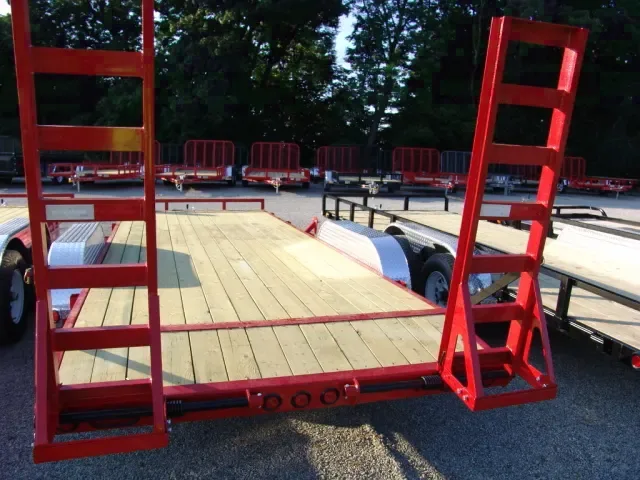 Red 20ft Equipment Hauler