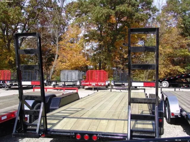 20ft Equipment Car Hauler Black