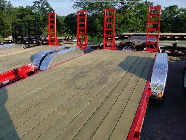 20ft Equipment/Car/Landscape Trailer - Red