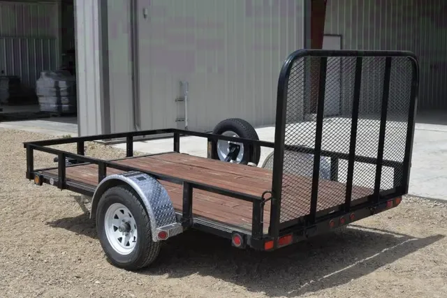 10ft Utility Trailer Spare Mount