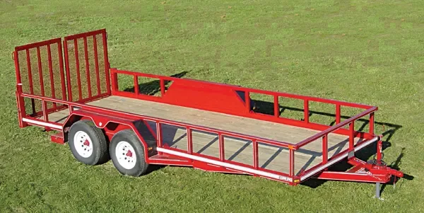 18FT Utility Trailer w/Brakes