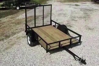 Utility Trailer 10ft Single Axle