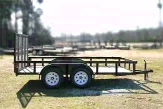 12ft T/A Utility Trailer With Gate