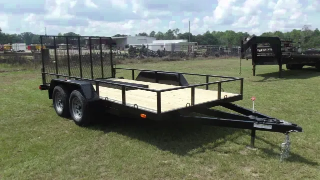 14ft Tandem 3500lb Axle  Utility Trailer