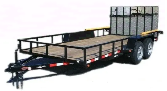 Utility Trailer BP 16ft w/Rear Gate