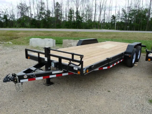 20ft BP Equipment Trailer w/Slide In Ramps