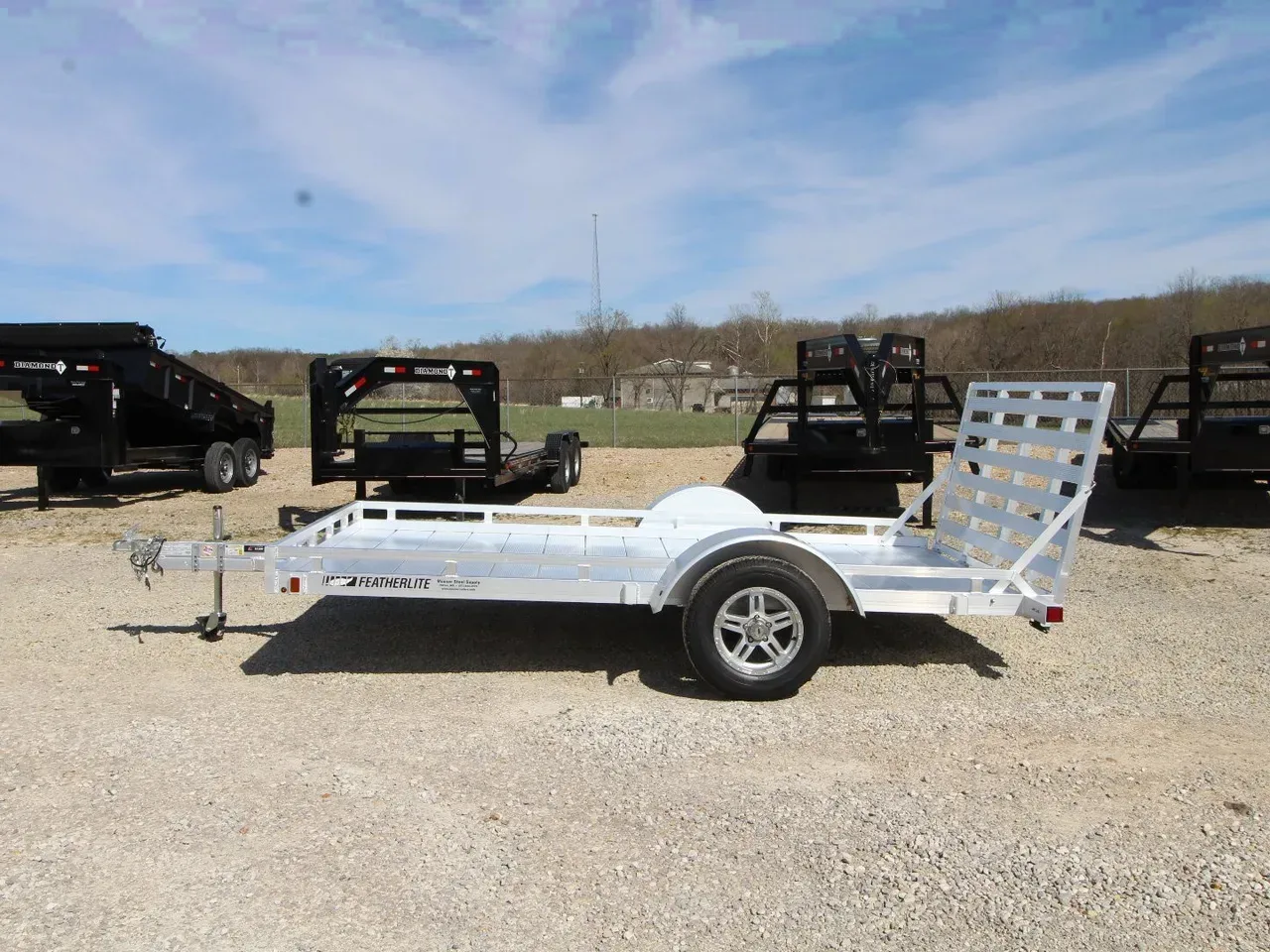 2025 Featherlite Trailers 1693-0012 Utility Trailer