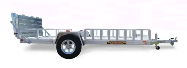 14ft SA  Aluminum Utility Trailer
