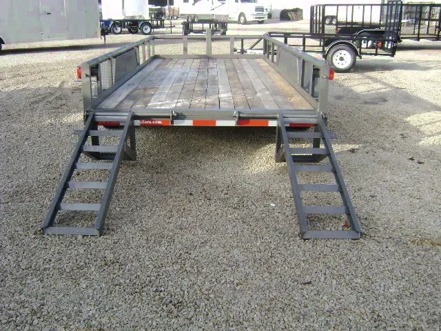 16ft Tandem 5200lb Axle Equipment Trailer
