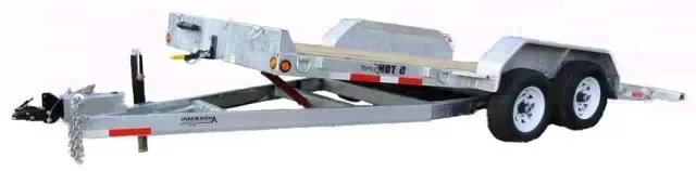 Silver 16ft Tilt Bed Equipment Trailer