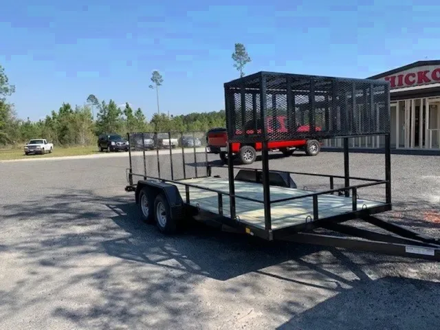 16ft Utility/ Landscaping Trailer w/Ramp