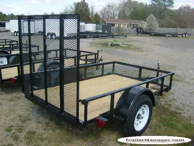 Single Axle Utility Trailer 8FT w/Gate