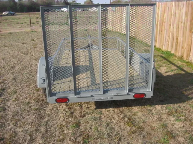 GREY 8 FT SA UTILITY TRAILER