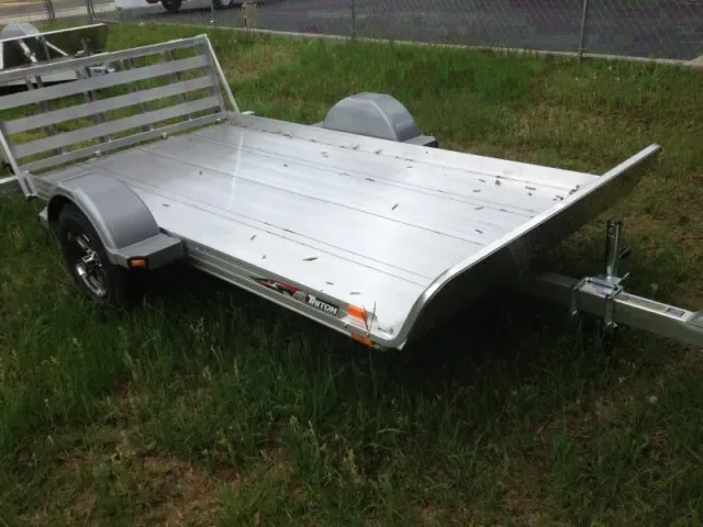 10ft Silver Light Weight Open Utility Trailer