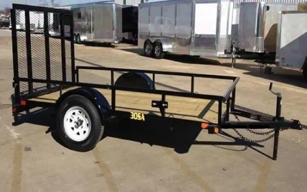 30SA -60" x 10 Single Axle Utility Trailer
