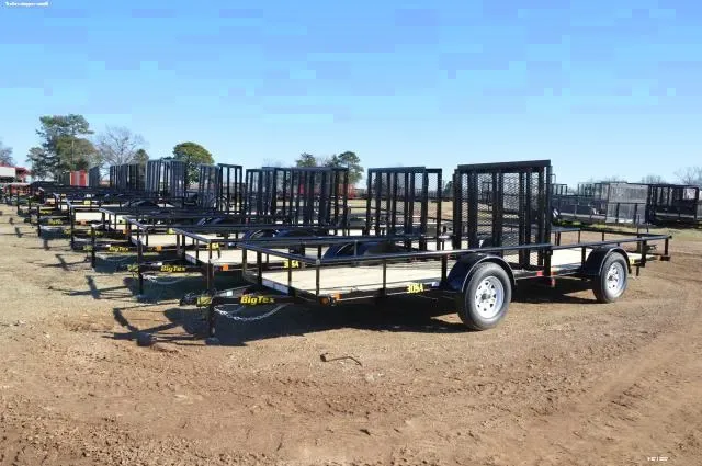 Big Tex Trailers- Single Axle Utility 5'x10'- 30SA-10