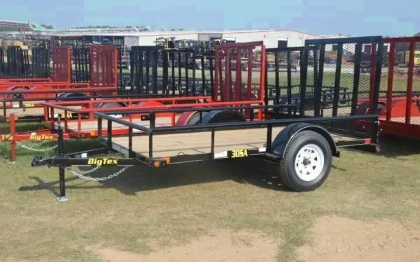 Big Tex Single Axle Utility 12' x 60"