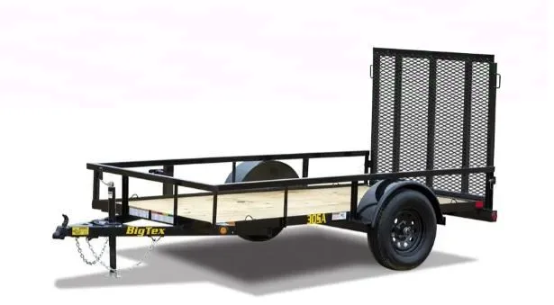 Big Tex 35SA-10 Single Axle Utility Trailer