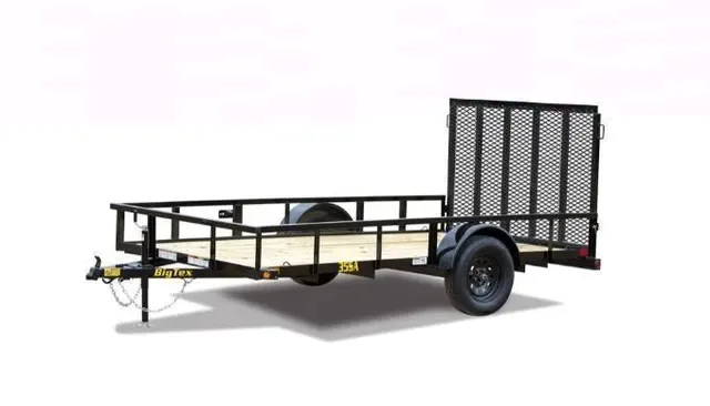 Big Tex 35SA 2995# SA UT(6 1/2 x 12) Black Spare mount 4 Rampgate