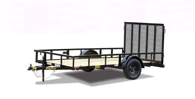 Big Tex 35SA 2995# SA UT(6 1/2 x 12) Black Spare mount 4 Rampgate