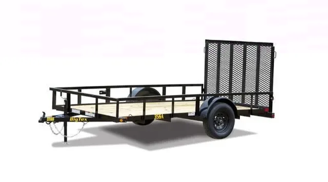 Big Tex 35SA 2995#SA UT(6 1/2 x 12) Black Spare mount 4 Rampgate