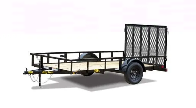 Big Tex 35SA 2995# SA UT (6 1/2 x 12) Black Spare mount 4 Rampgate