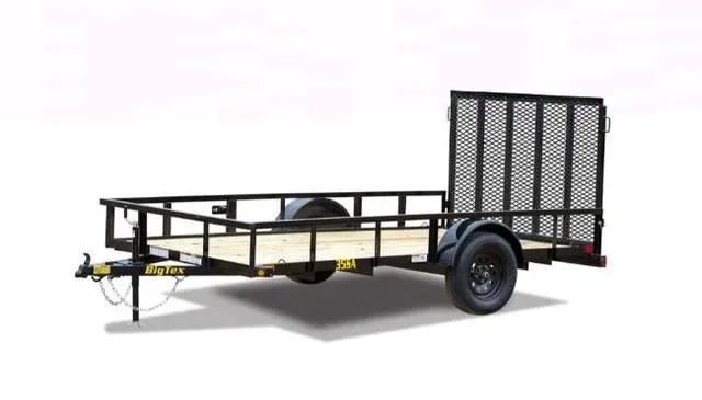 Big Tex 35SA 2995# SA UT(6 1/2 x 12) Black Spare mount 4 Rampgate