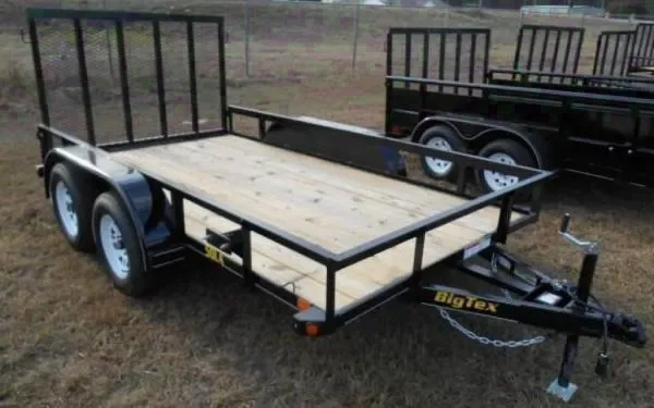 Tandem Angle Iron Utility 14' x 77"