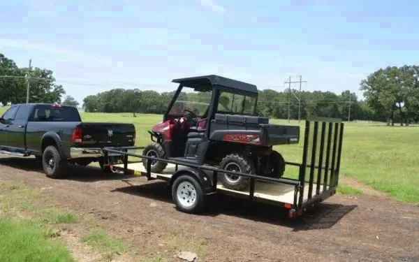 14ft x 6.5ft Single Axle Utility
