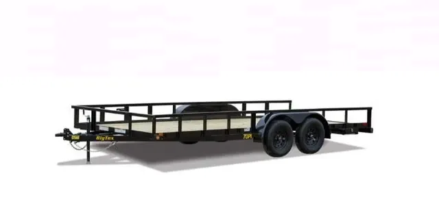 Big Tex 70PI-X 83" x 16 Tandem Axle Pipe Top Utility Trailer