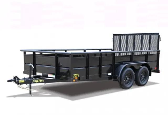 Big Tex 70TV 83" x 12 Tandem Axle Vanguard Trailer