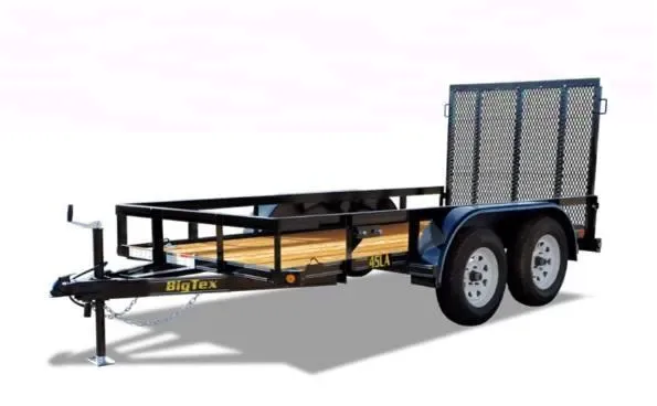 Big Tex 45LA 60" x 12 Tandem Axle Angle Iron Utility Trailer
