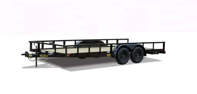 Big Tex 70PI-X 83" x 16 Tandem Axle Pipe Top Utility Trailer