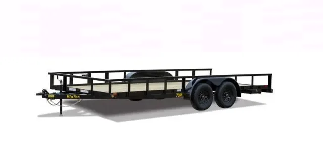 Big Tex 70PI-X 83" x 16 Tandem Axle Pipe Top Utility Trailer