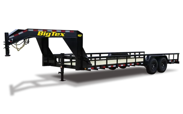 14GP-83" x 20 HD Gooseneck Tandem Axle Pipe Top Lowboy