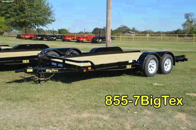 Big Tex 83x18 Open Trailer