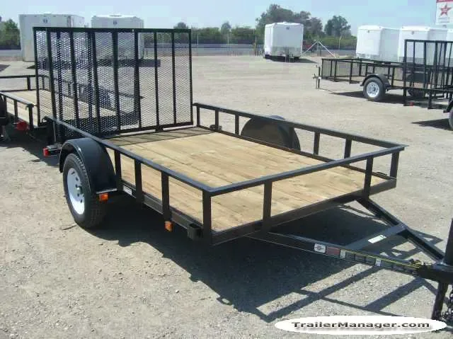10ft SA Steel Utility Trailer