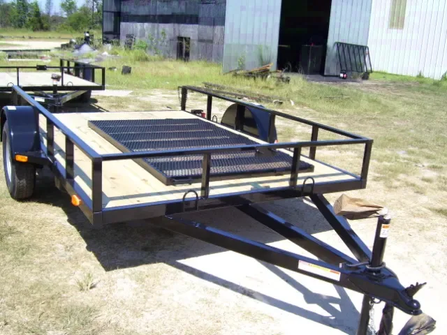 10ft SA Utility Trailer w/Wood Deck