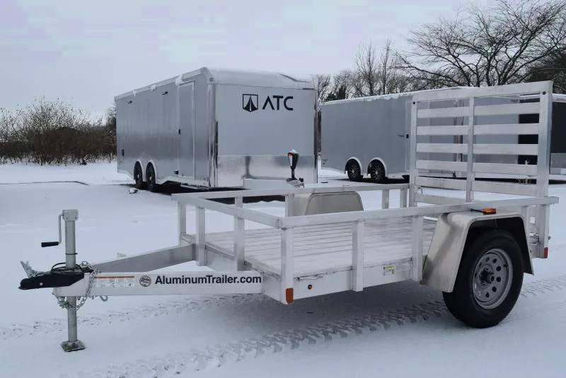 PRE-OWNED 2019 ATC 5x8 ALUMINUM UTILITY TRAILER