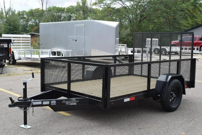 BND 6x10 UTILITY TRAILER w/ 24" MESH SIDES